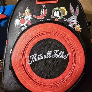 Warner Bros. Looney Tunes Black and Red Bag
